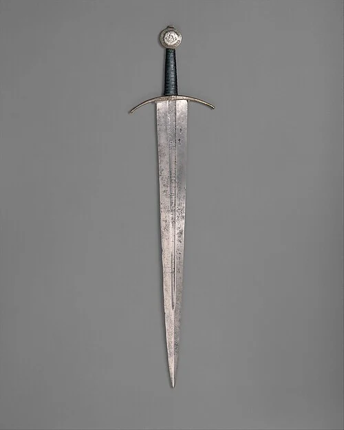 Medieval hand-and-a-half sword